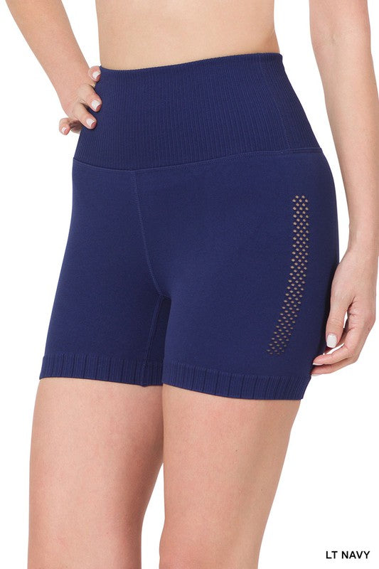 SEAMLESS HIGH WAISTED SHORTS