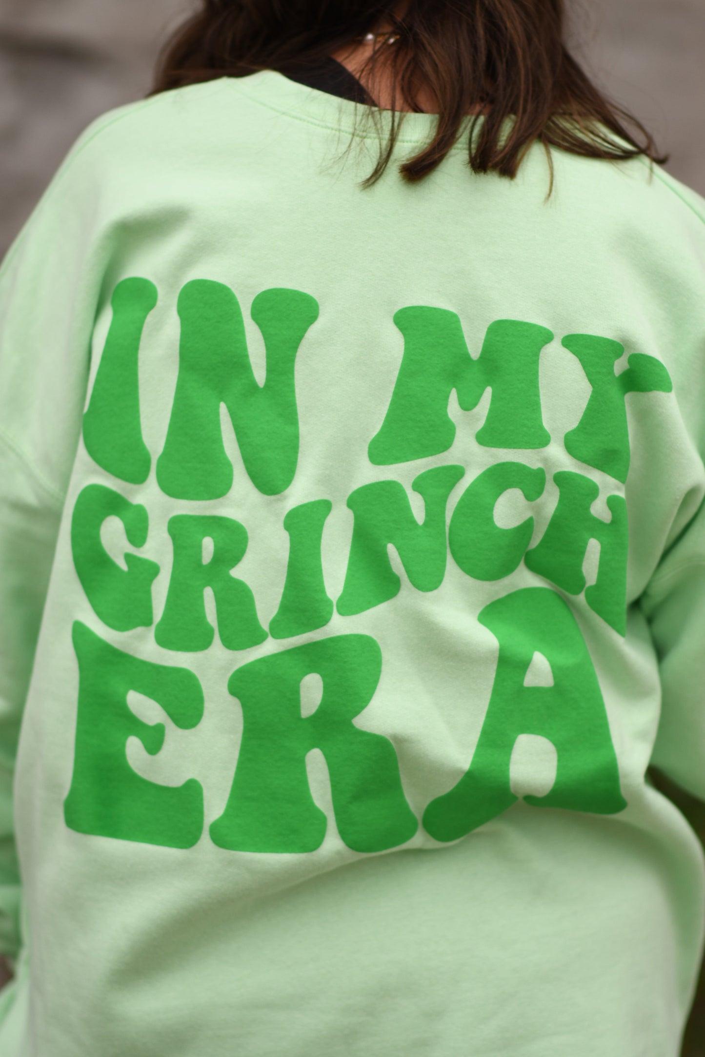 RTS In My Grinch Era Puff Sweatshirt