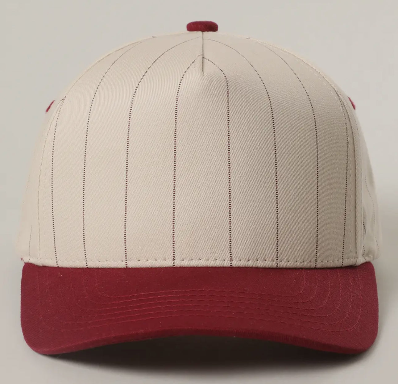 Custom Pinstripe Two Tone Hats