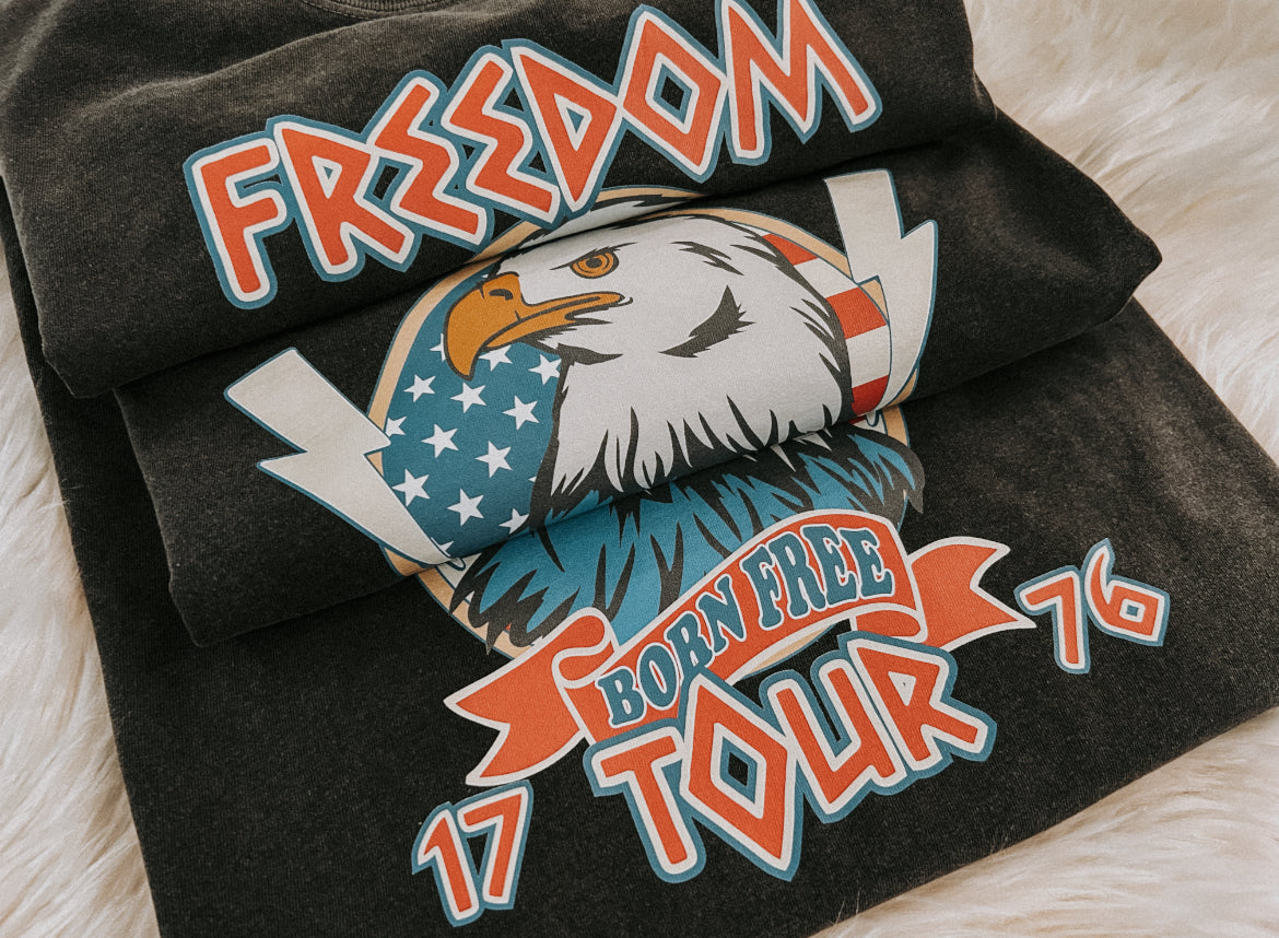 (WS) Freedom Tour Boxy Top