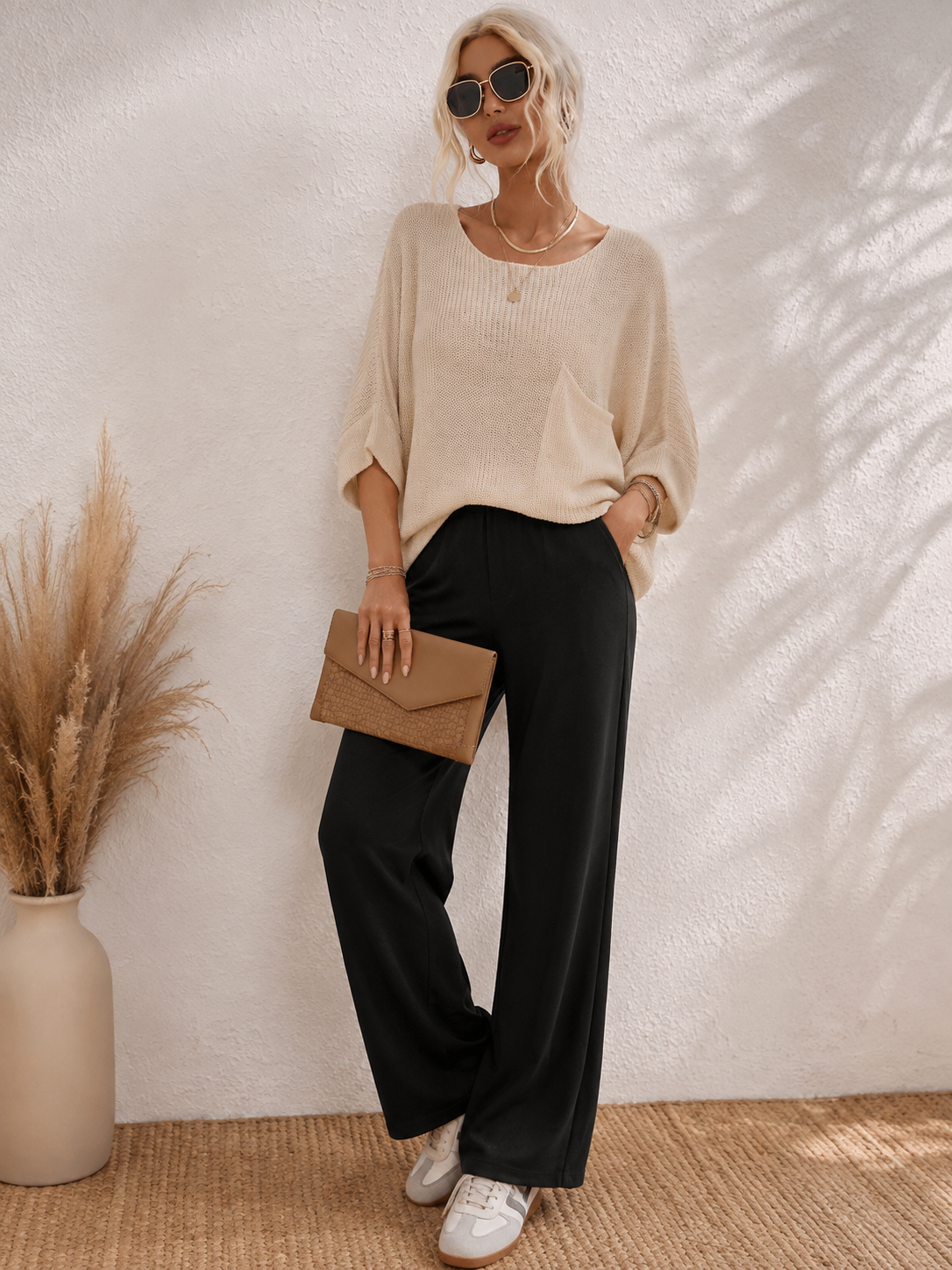 PREORDER: Wrenlee Boxy Lightweight Sweater  8.24.26