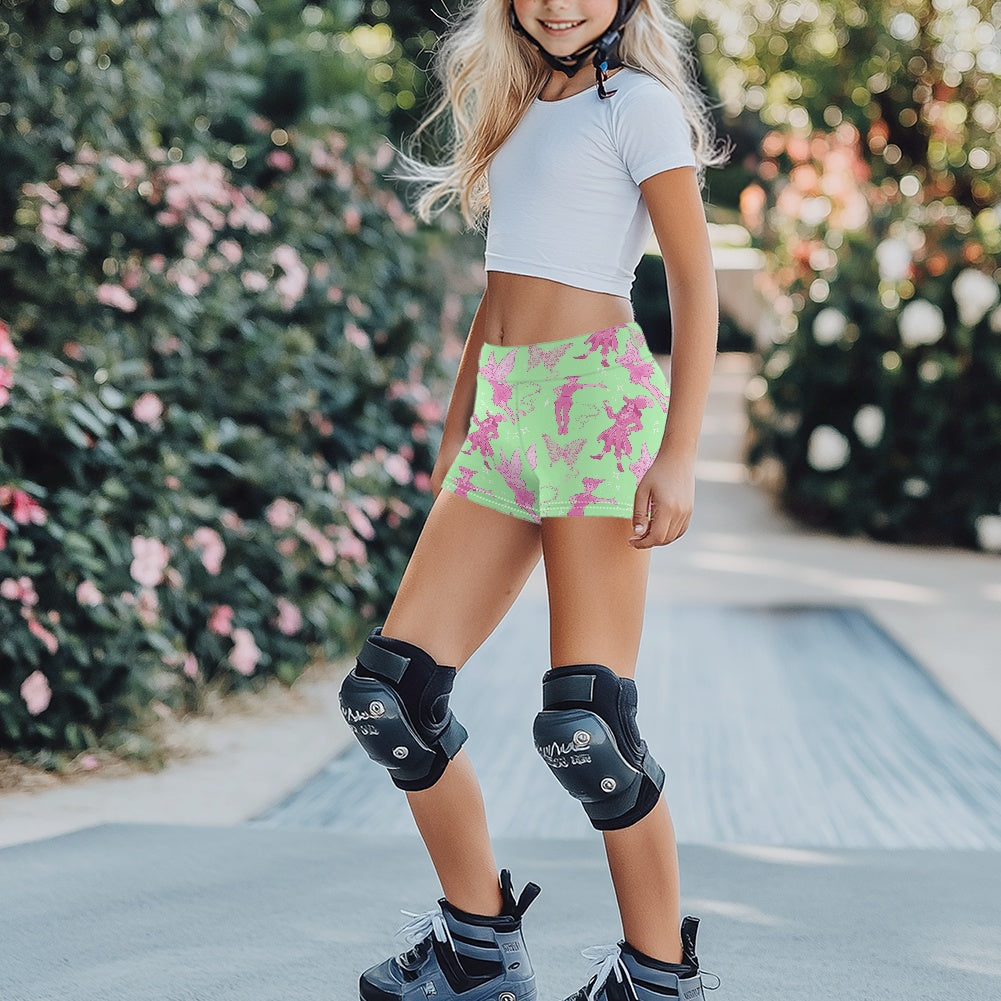 Girls' Fairy Yoga Shorts