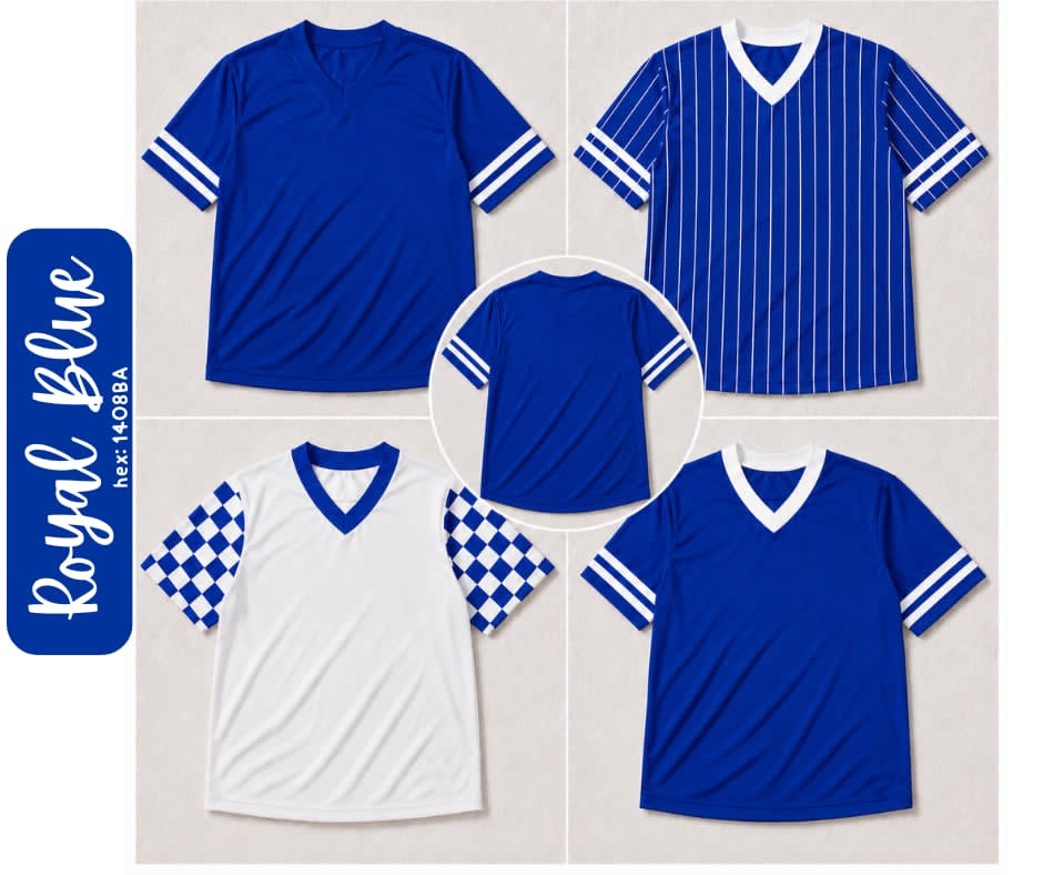 PREORDER: Custom Football Jersey (Front Text) 7.26.26