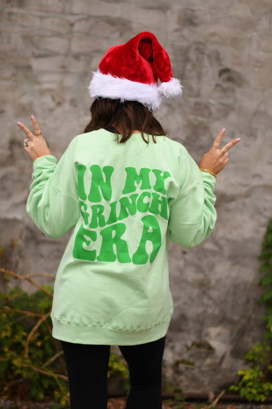 RTS In My Grinch Era Puff Sweatshirt