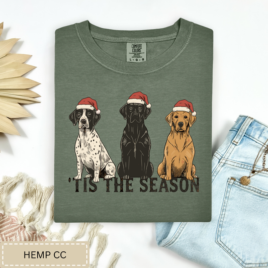 Tis The Season- Dogs Tee.