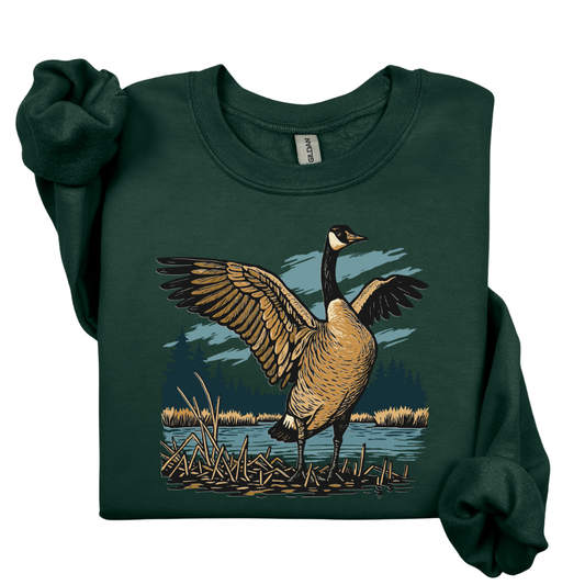 Hunting Goose Sweatshirt.