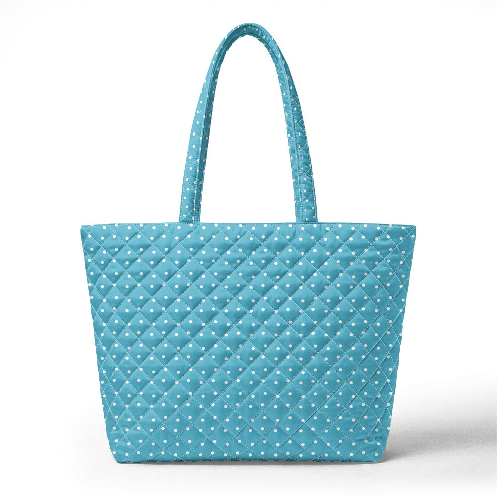 Quilted Shoulder Tote Bag