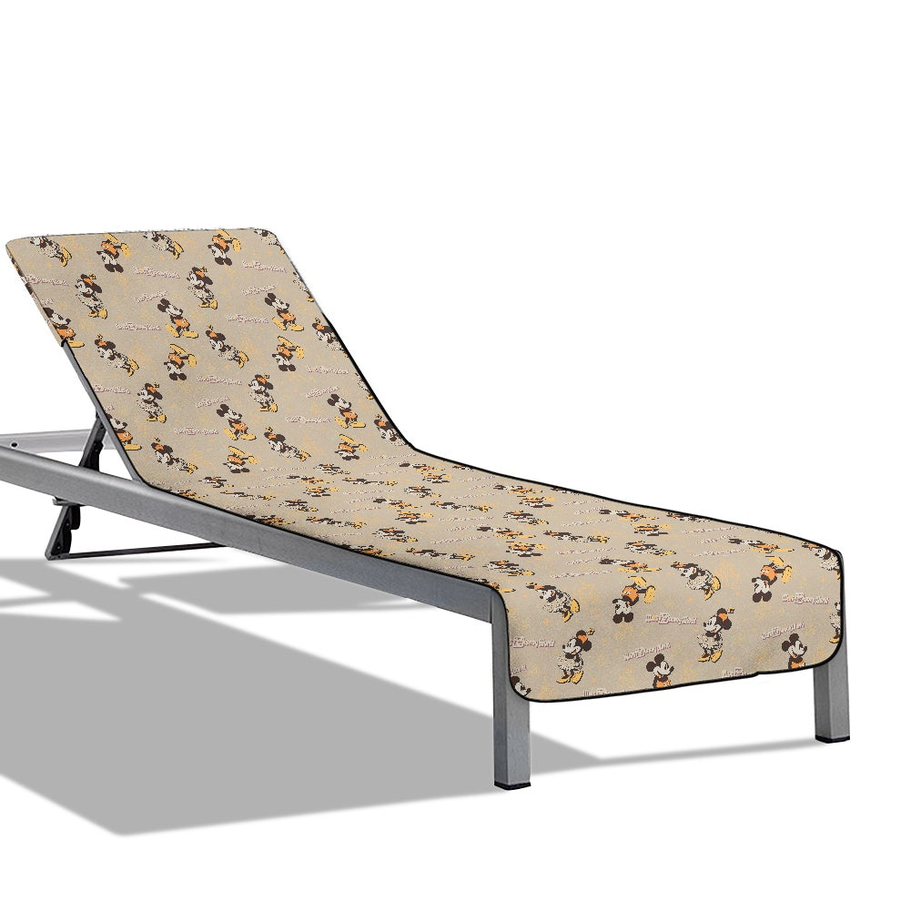 Brown Mouse Beach Towel for Lounge Chair