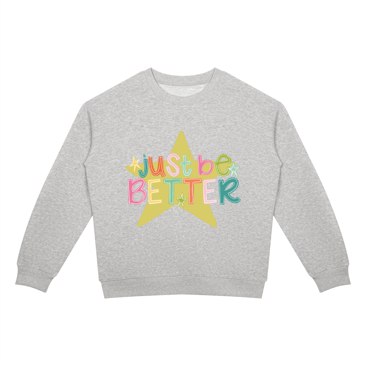 crewneck,stardesign,positive,sweetpeaandsage