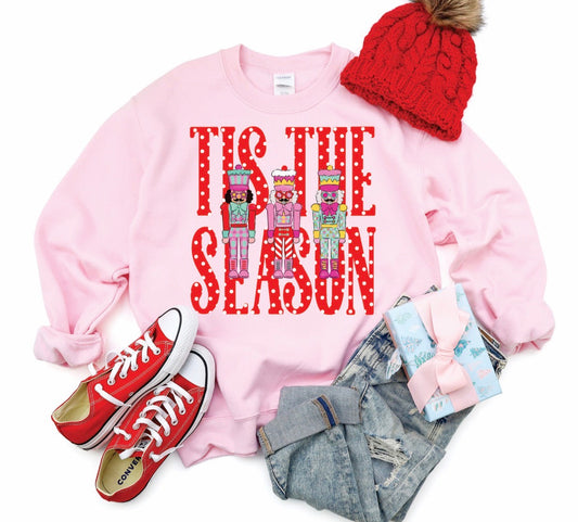 Tis The Season Nutcrackers Sweatshirt *WEEKEND SALE*