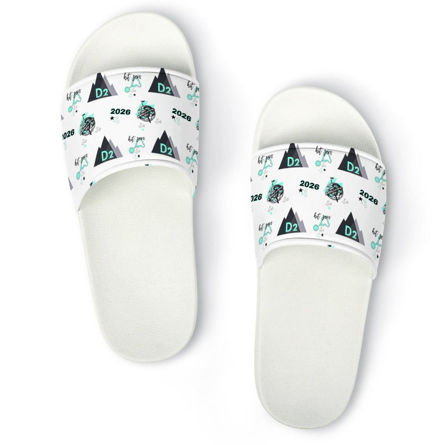 Hit Zero exclusive design Personalized Casual Unisex PVC Slippers