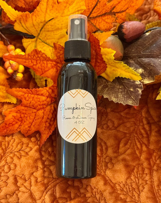 Pumpkin Spice Room and Linen Spray