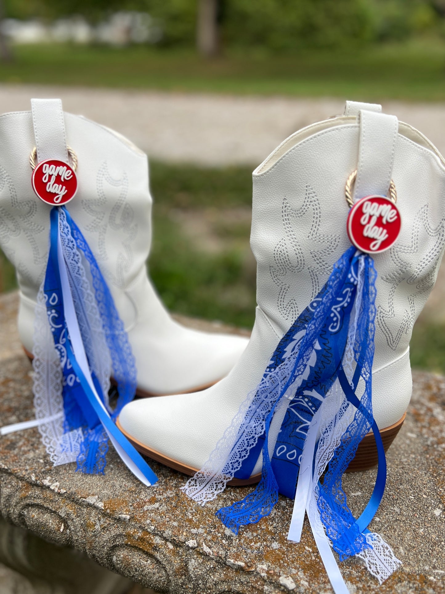 Boot Ties Ribbons for Custom Boot Ties Charms & Ribbon Clip On