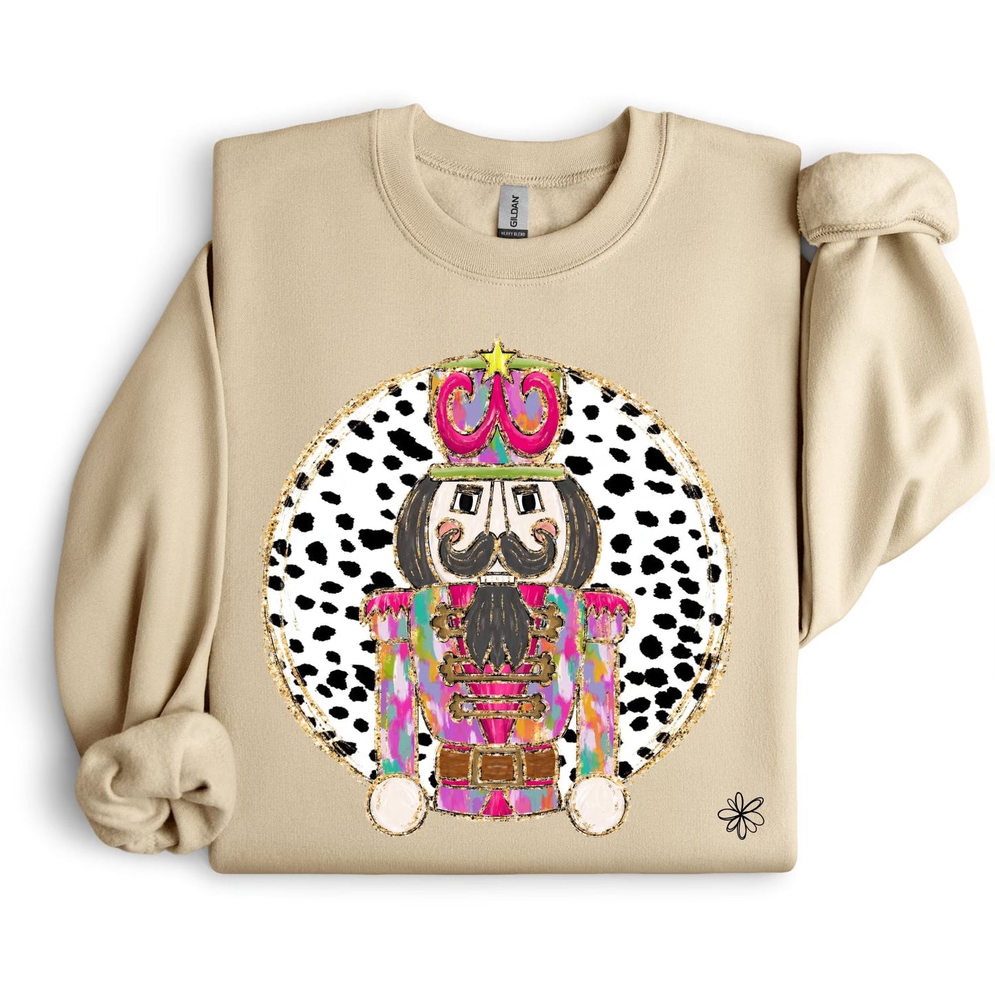 Brushstroke Nutcracker SWEATSHIRT.