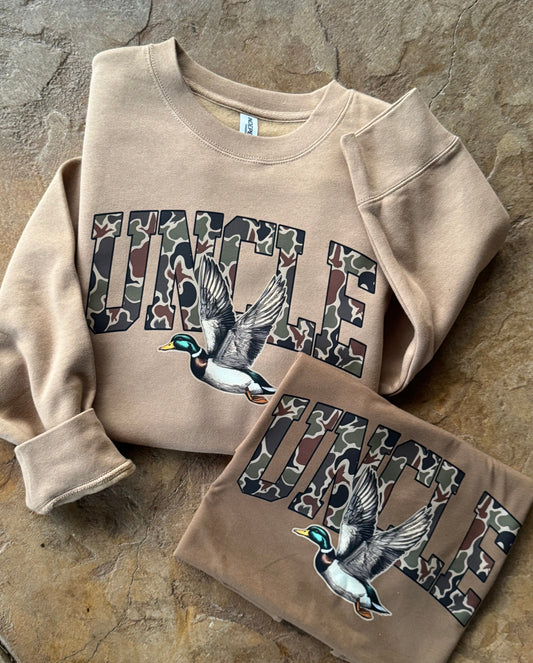 Uncle Camo Duck Tee/Sweatshirt