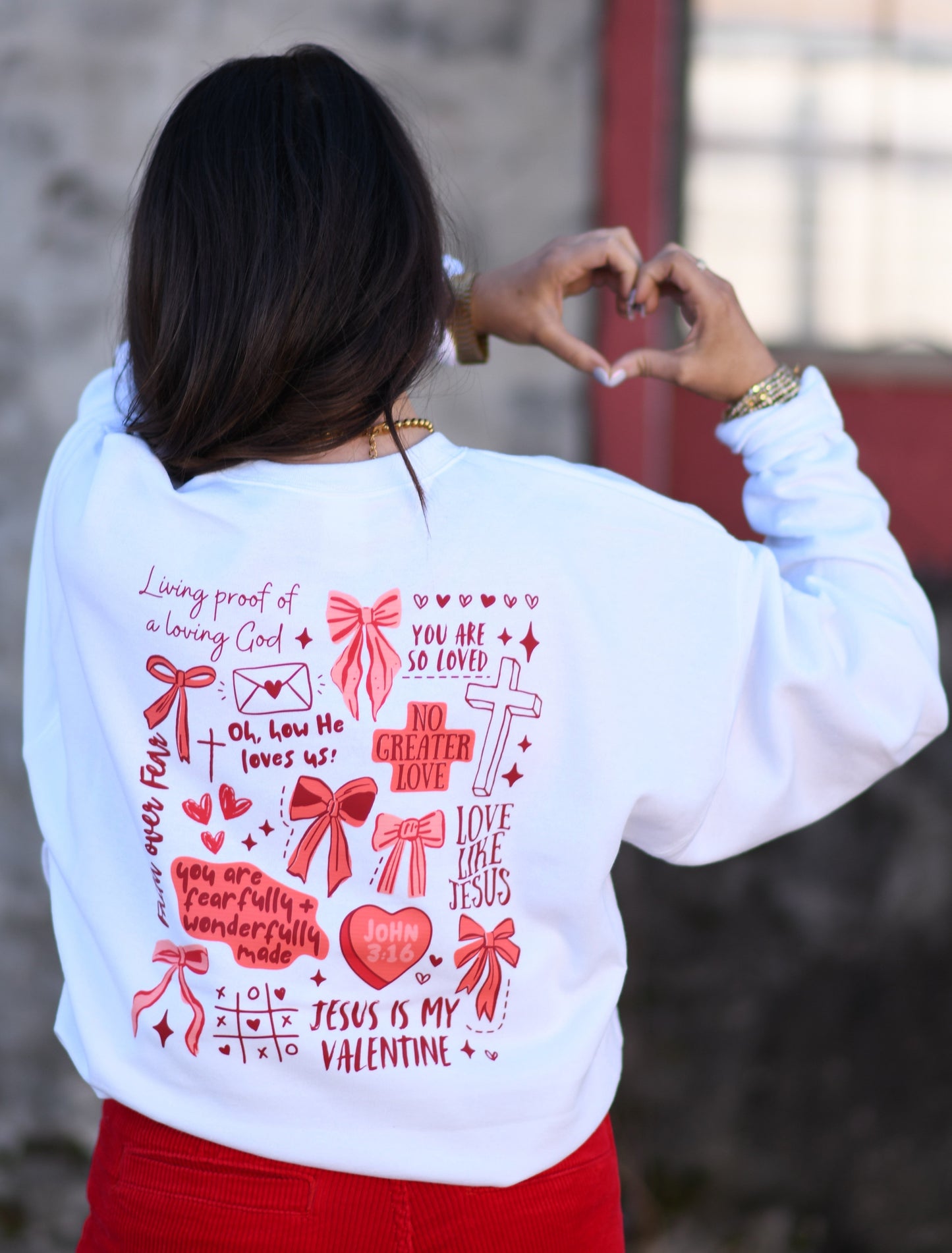 Christian Valentines Sweatshirt