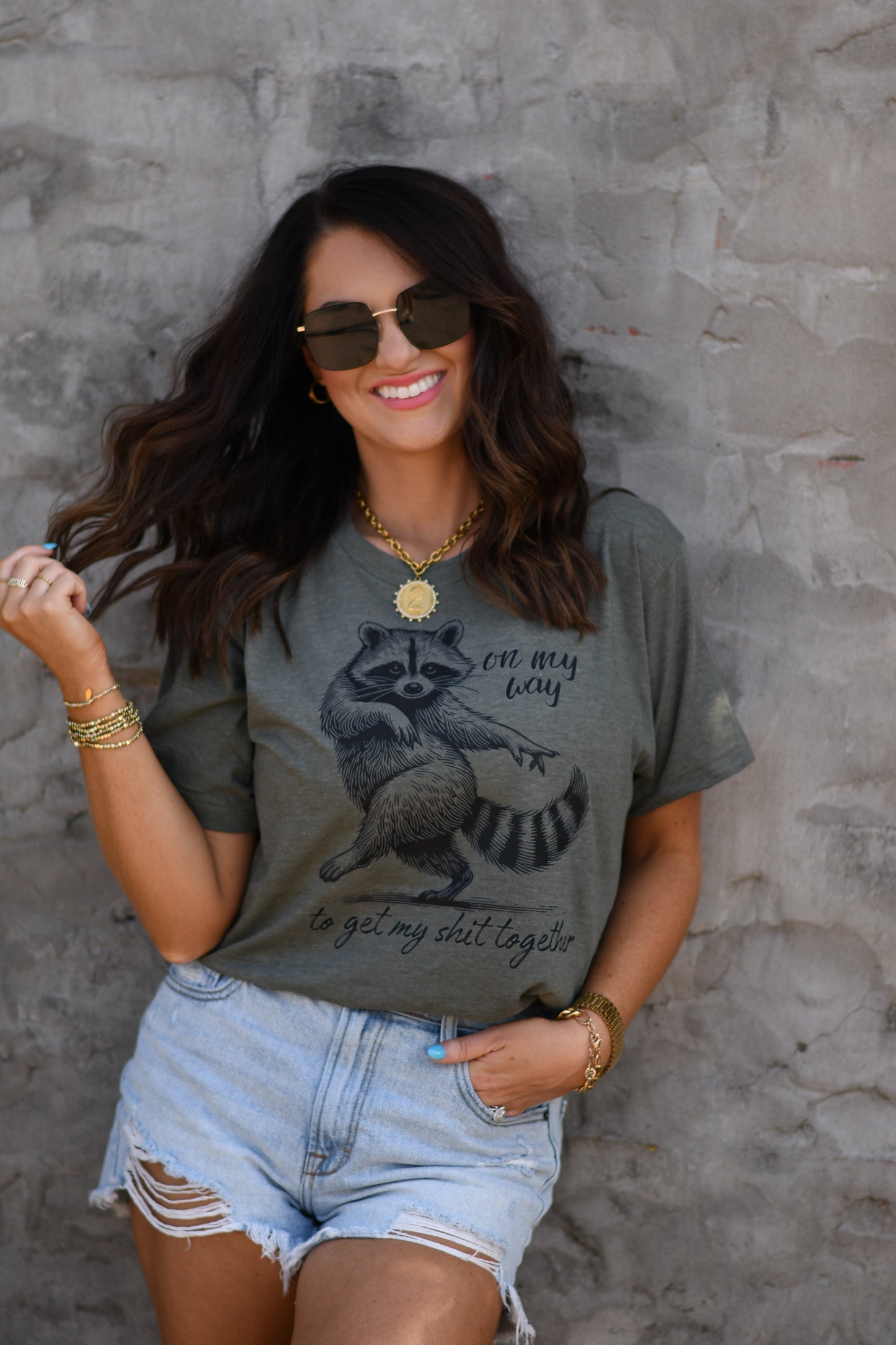 On My Way To Get My Shit Together Tee