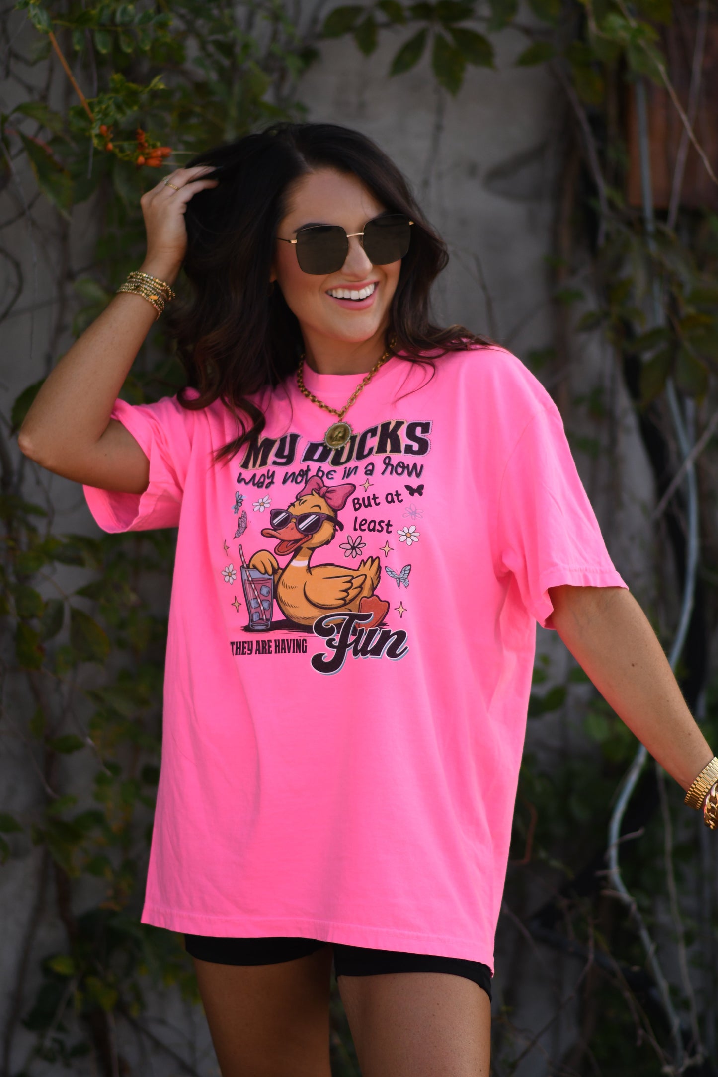 My Ducks May Not Be In A Row Tee