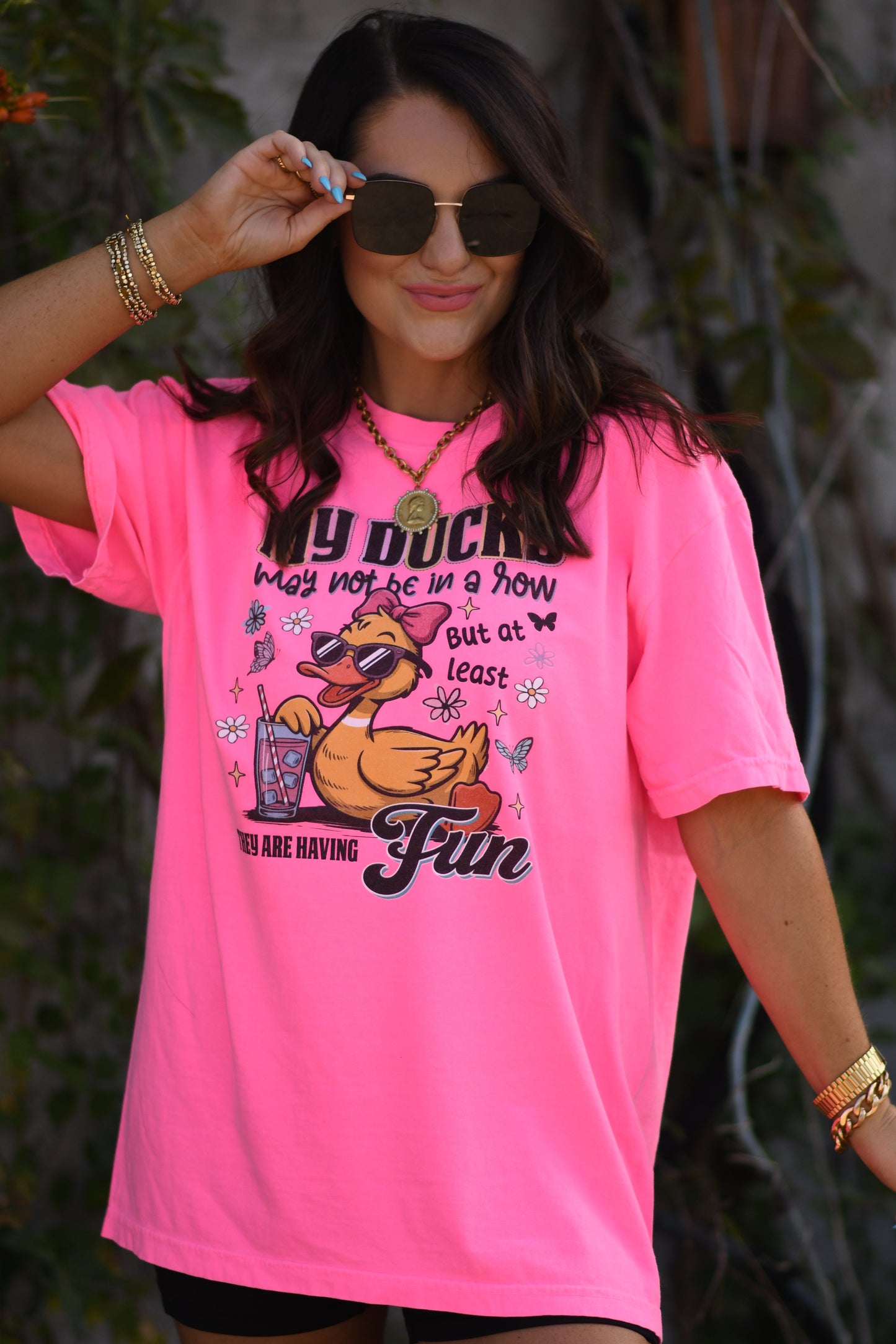 My Ducks May Not Be In A Row Tee