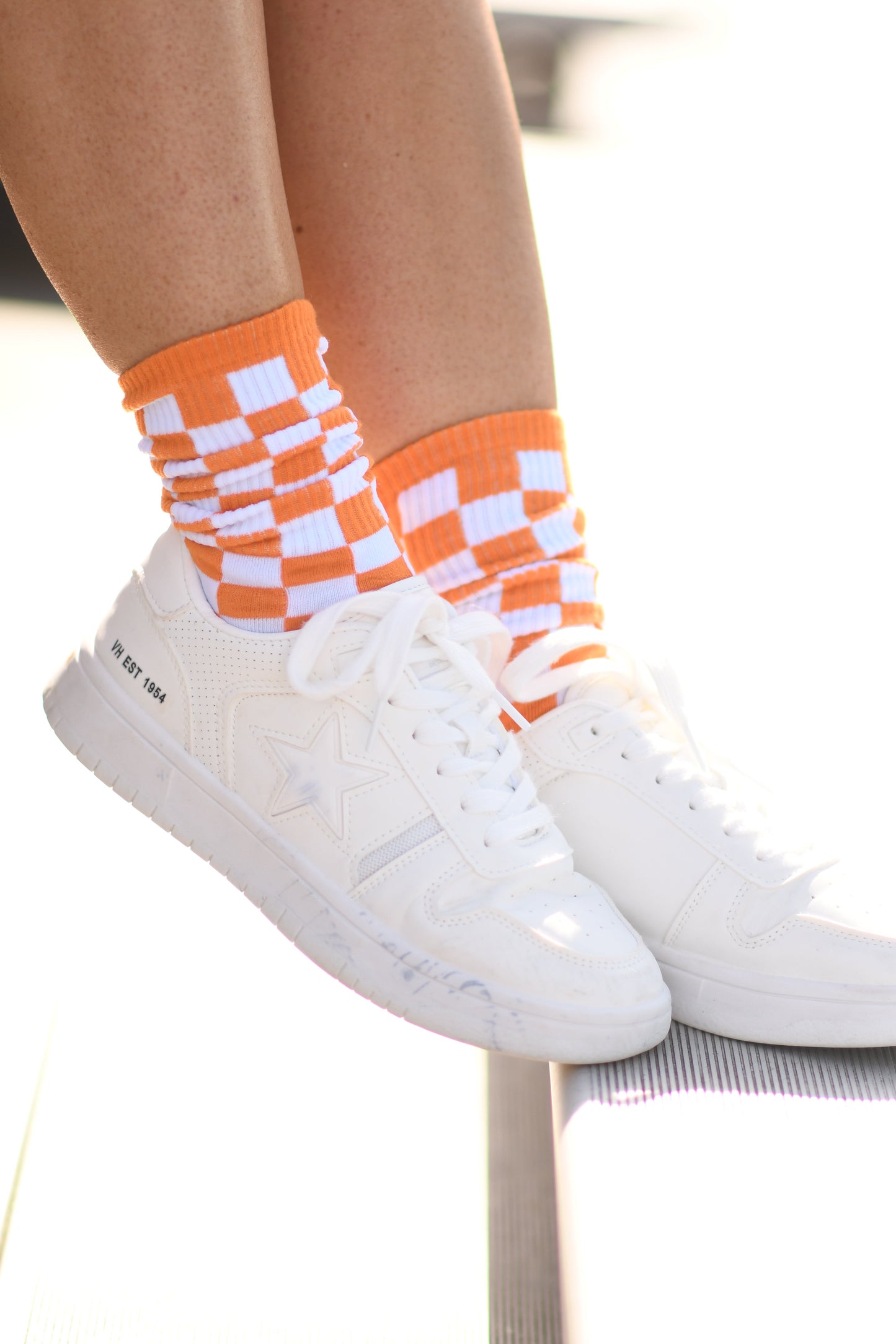 *SALE RTS* ORANGE GAME DAY SOCKS