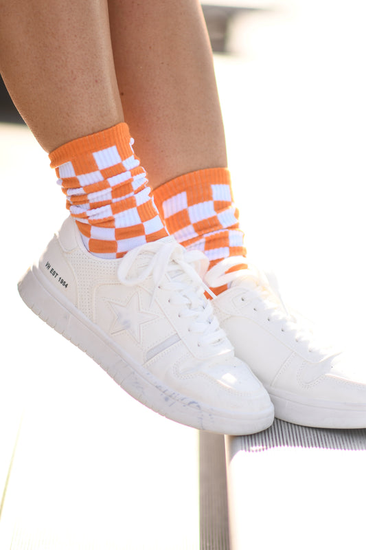 *SALE RTS* ORANGE GAME DAY SOCKS