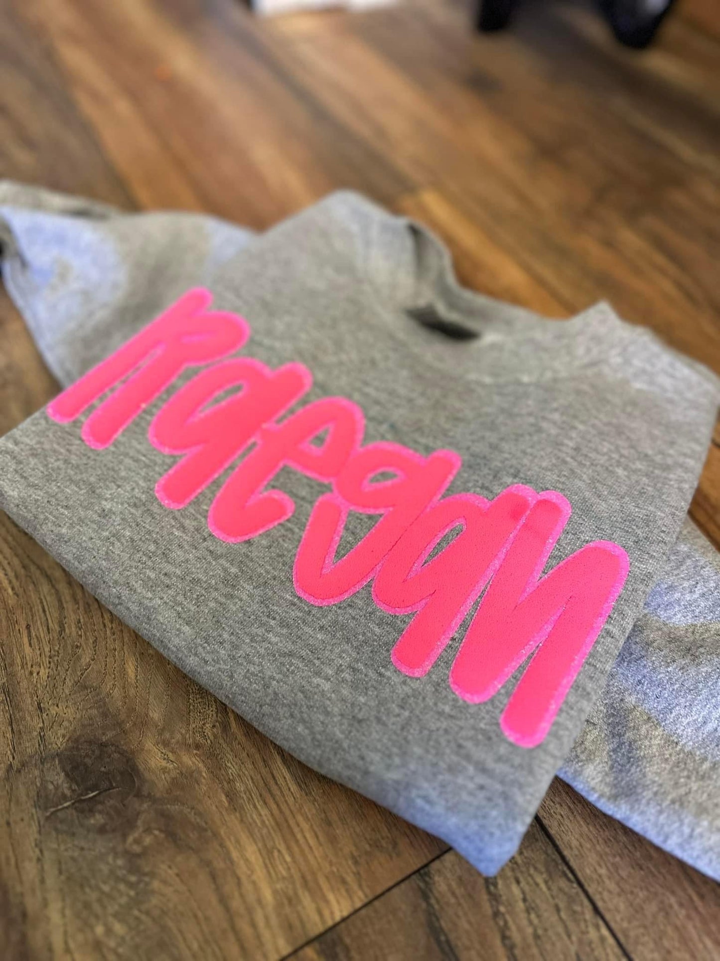 Puff & Glitter Name sweatshirts - WS