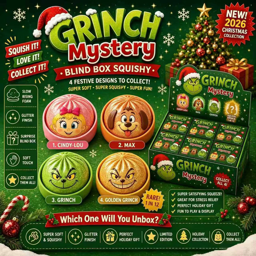 Grinch Family Mystery Dumpling *PRE ORDER* Mid September Shipment