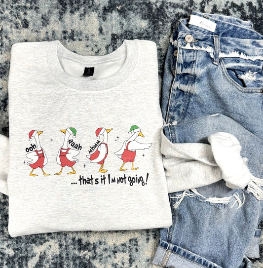 That's It I'm Not Going Funny Introvert Sweatshirt | Gildan