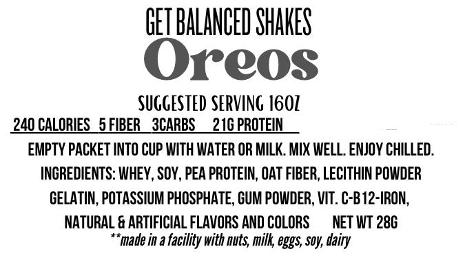 Get Balanced Shakes