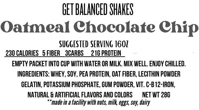 Get Balanced Shakes