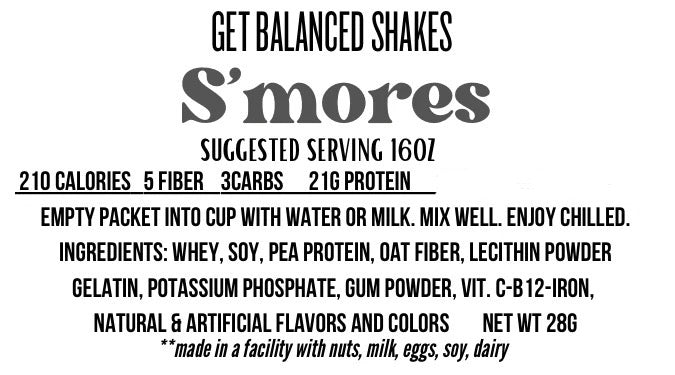 Get Balanced Shakes