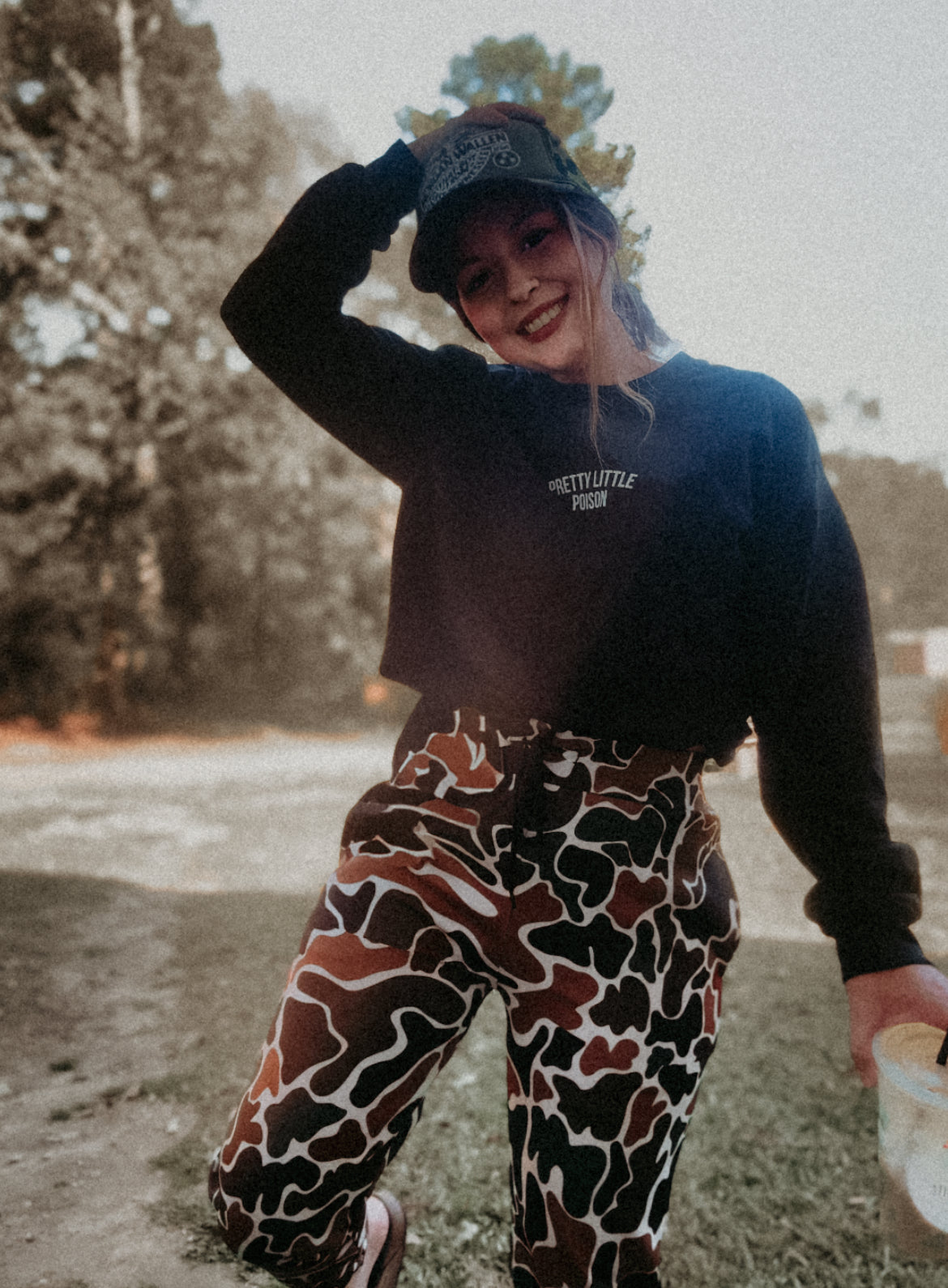 Tie waist Jogger x Duck Camo