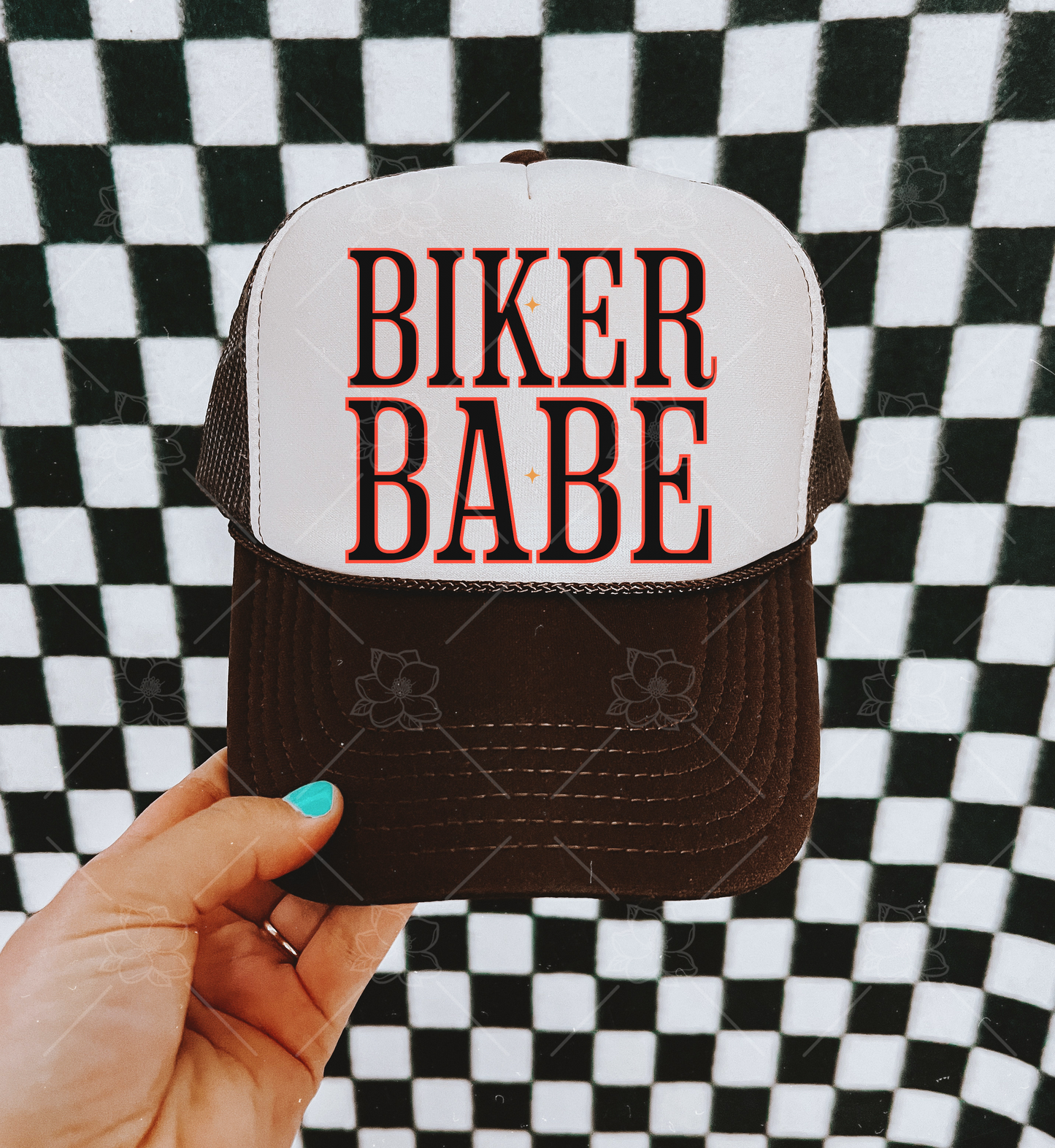 Biker Babe Trucker Hat