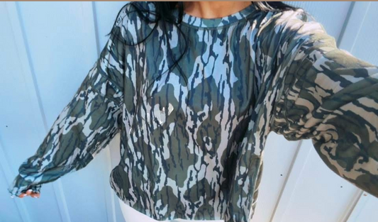 (WS) Camo cutout layer top *ships 2nd week of January*