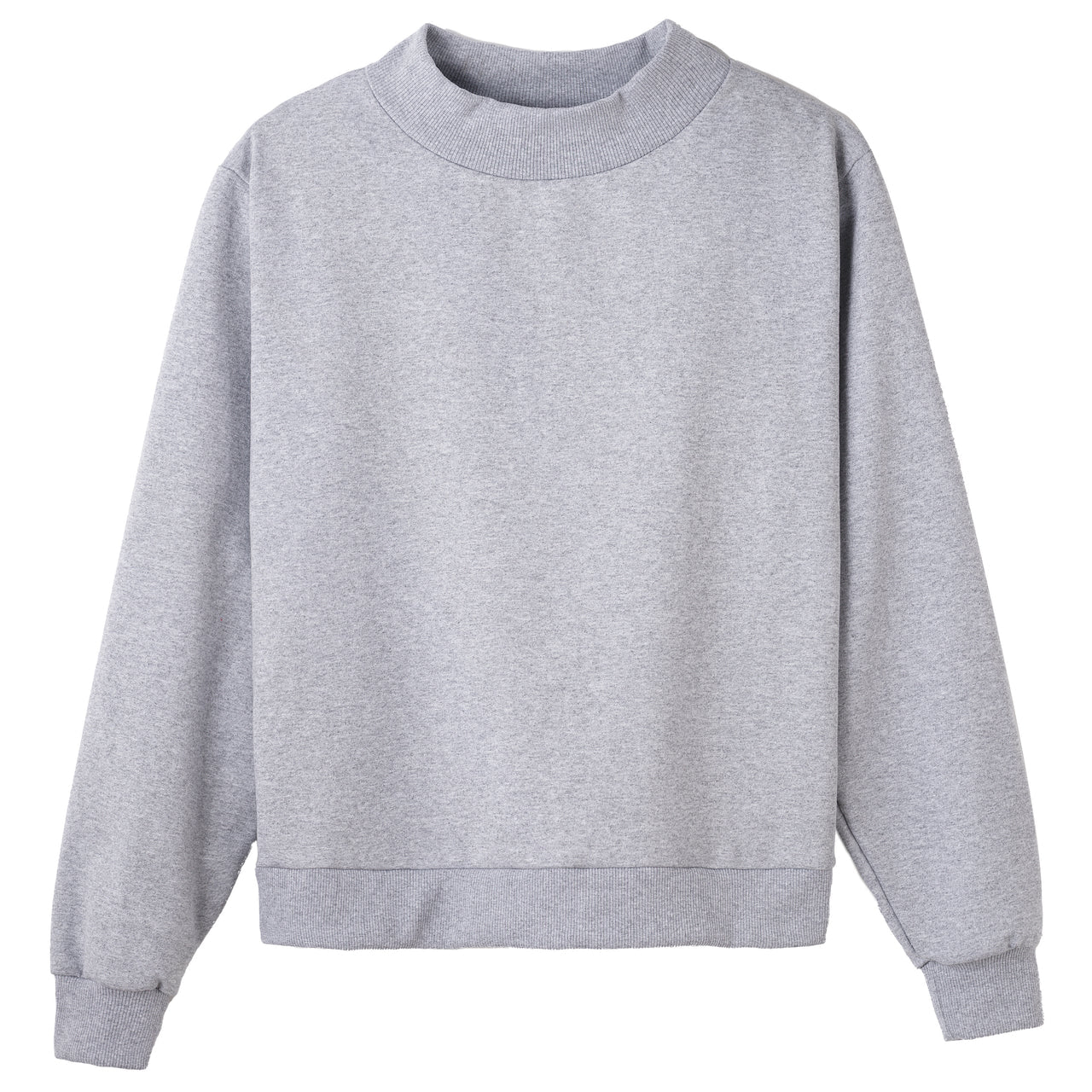 Reverse Mock Neck Sweatshirt *MOQ 2*