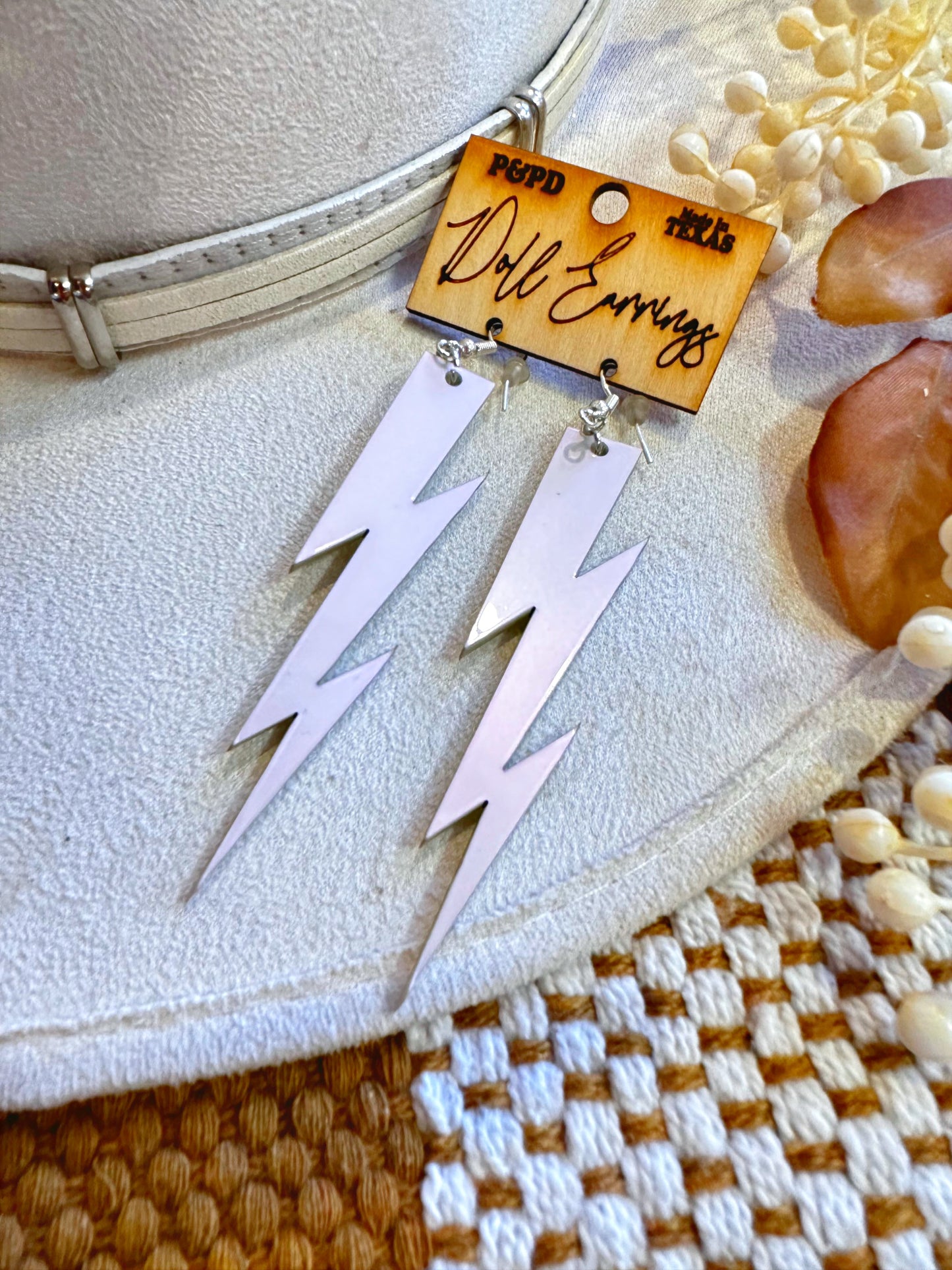 RTS Iridescent Bolt Earrings