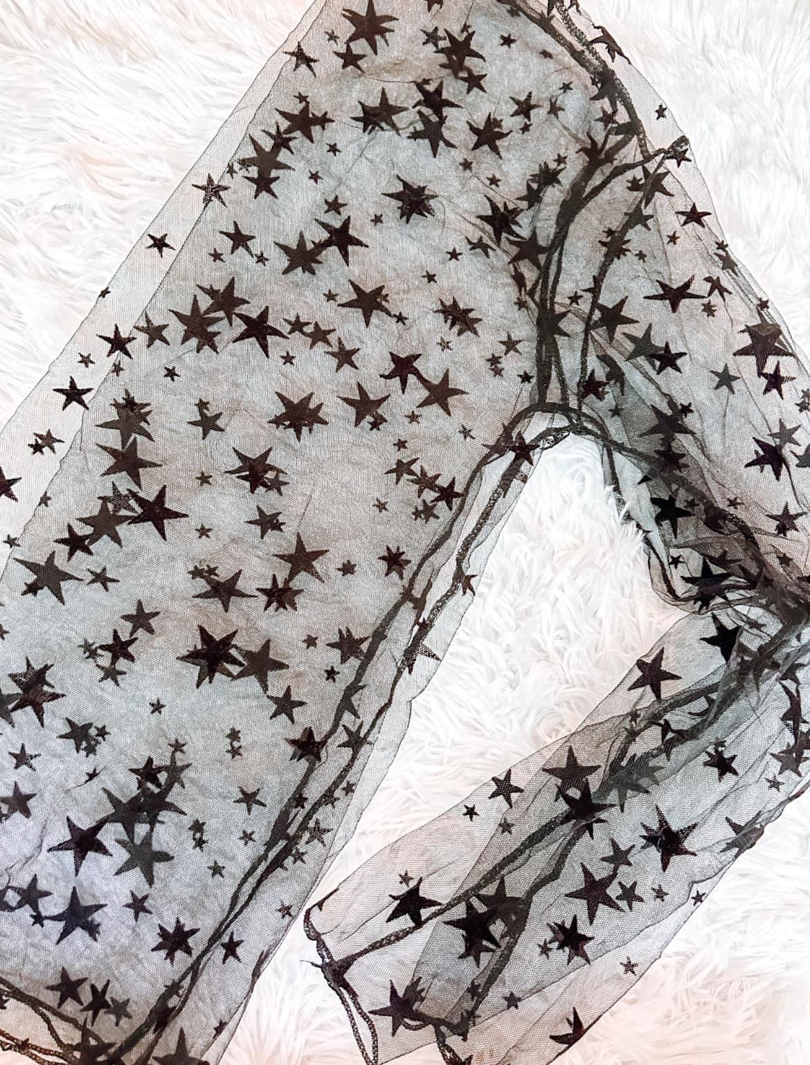 (WS) Mesh Star Layering Top