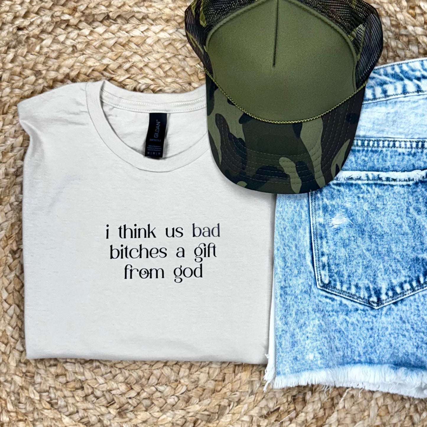 Bad B*tches Gift From God Faith Tee | Bold Christian
