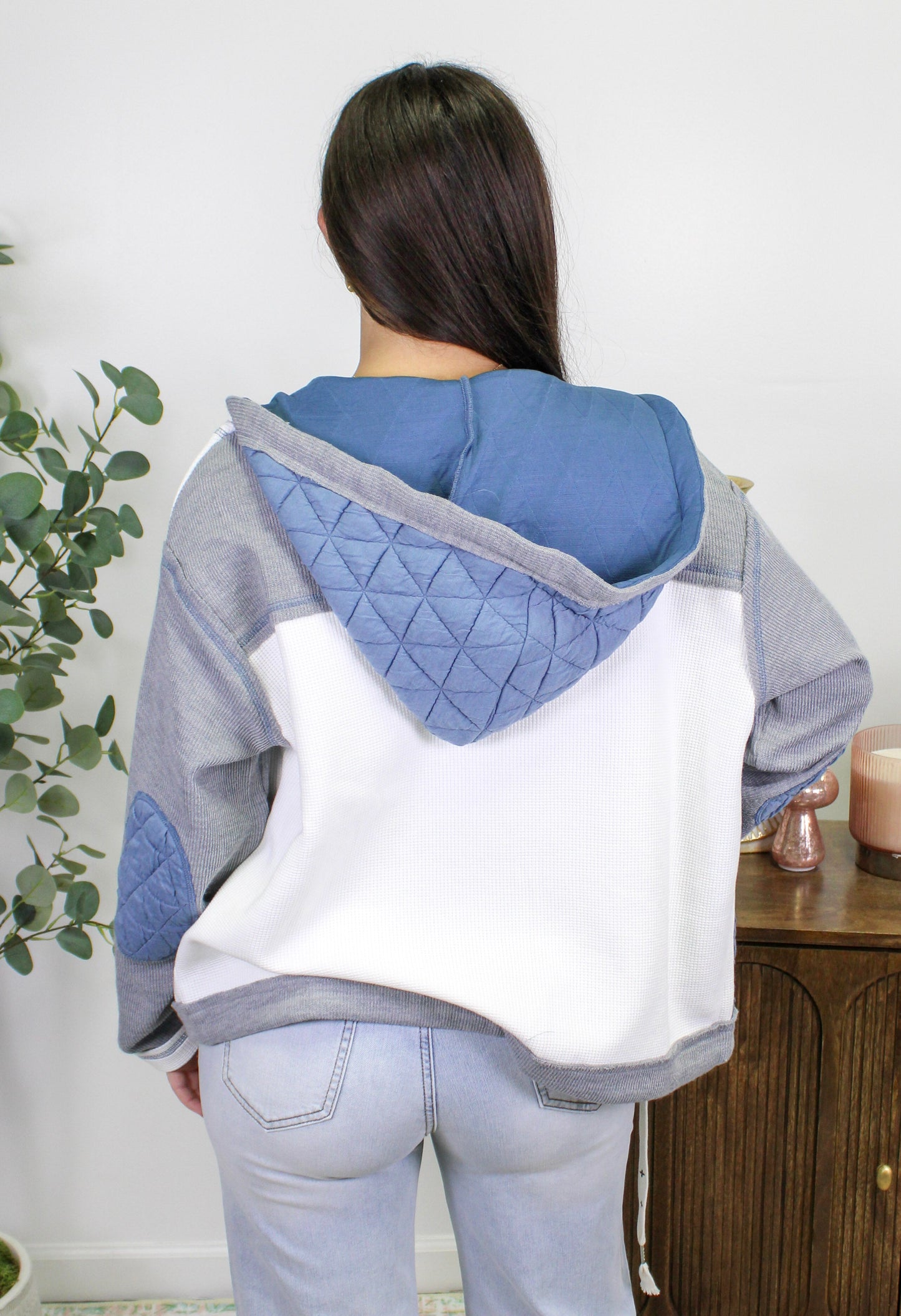 Blue Quilted Jacket RTS