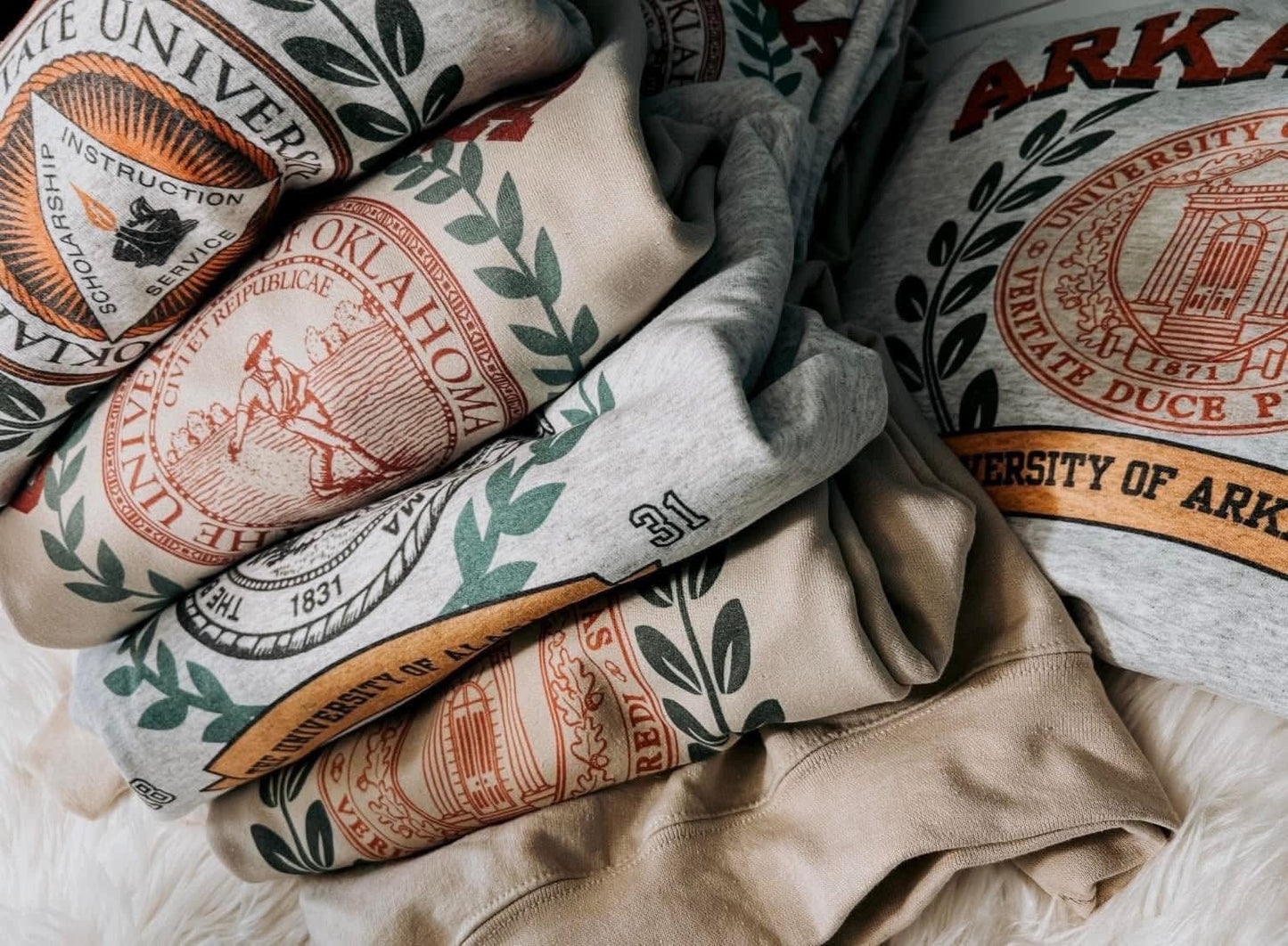 Vintage University Tee- SUBLIMATION