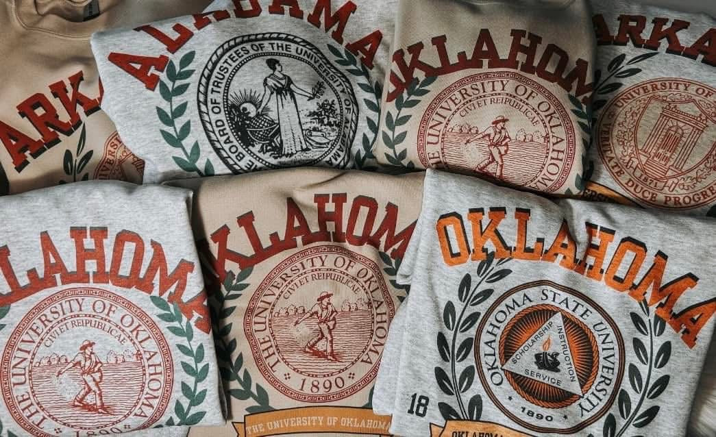 Vintage University Tee- SUBLIMATION