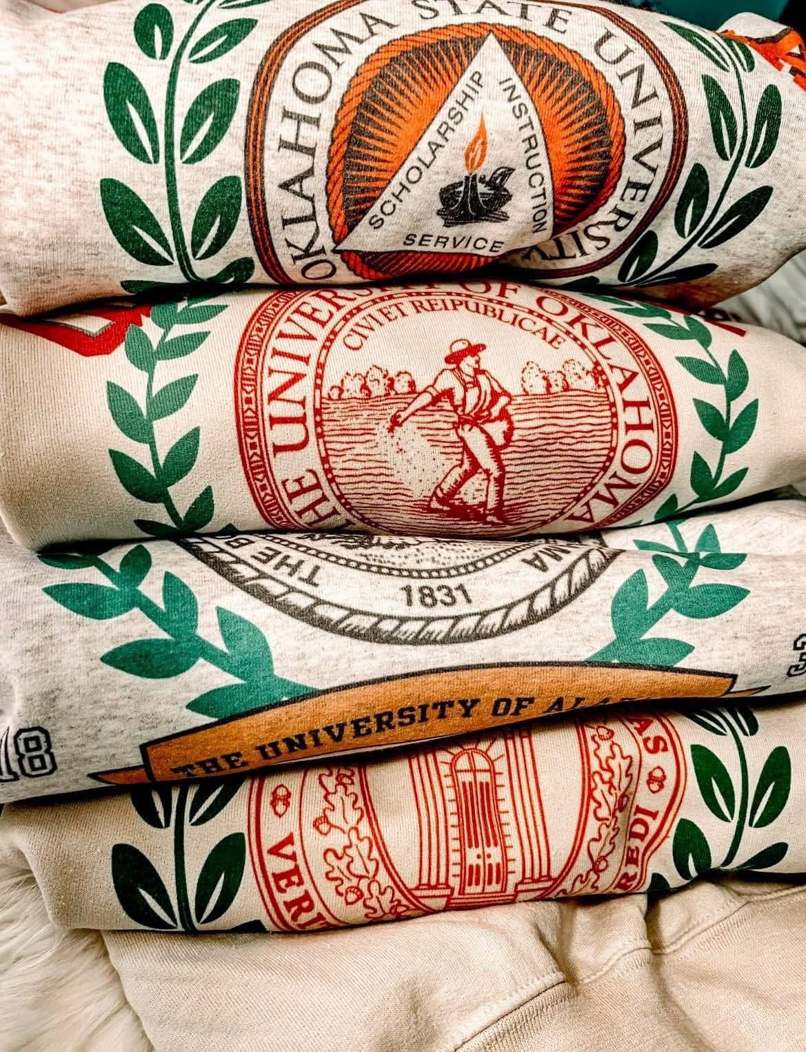 Vintage University Tee- SUBLIMATION