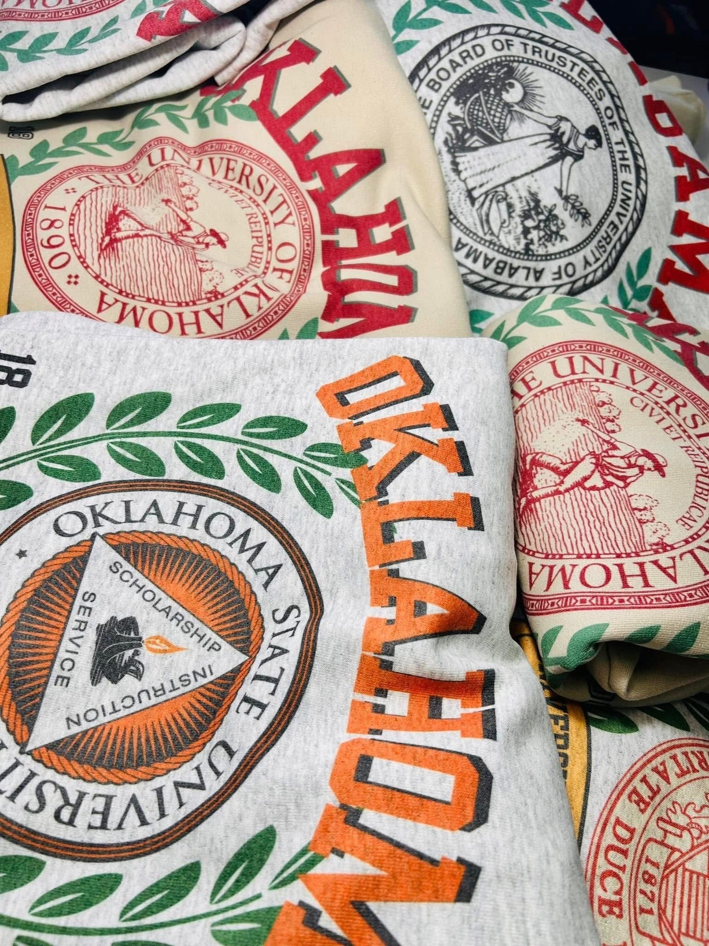 Vintage University Tee- SUBLIMATION