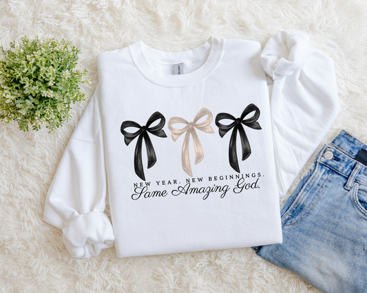 New Year Same Loving God Sweatshirt.