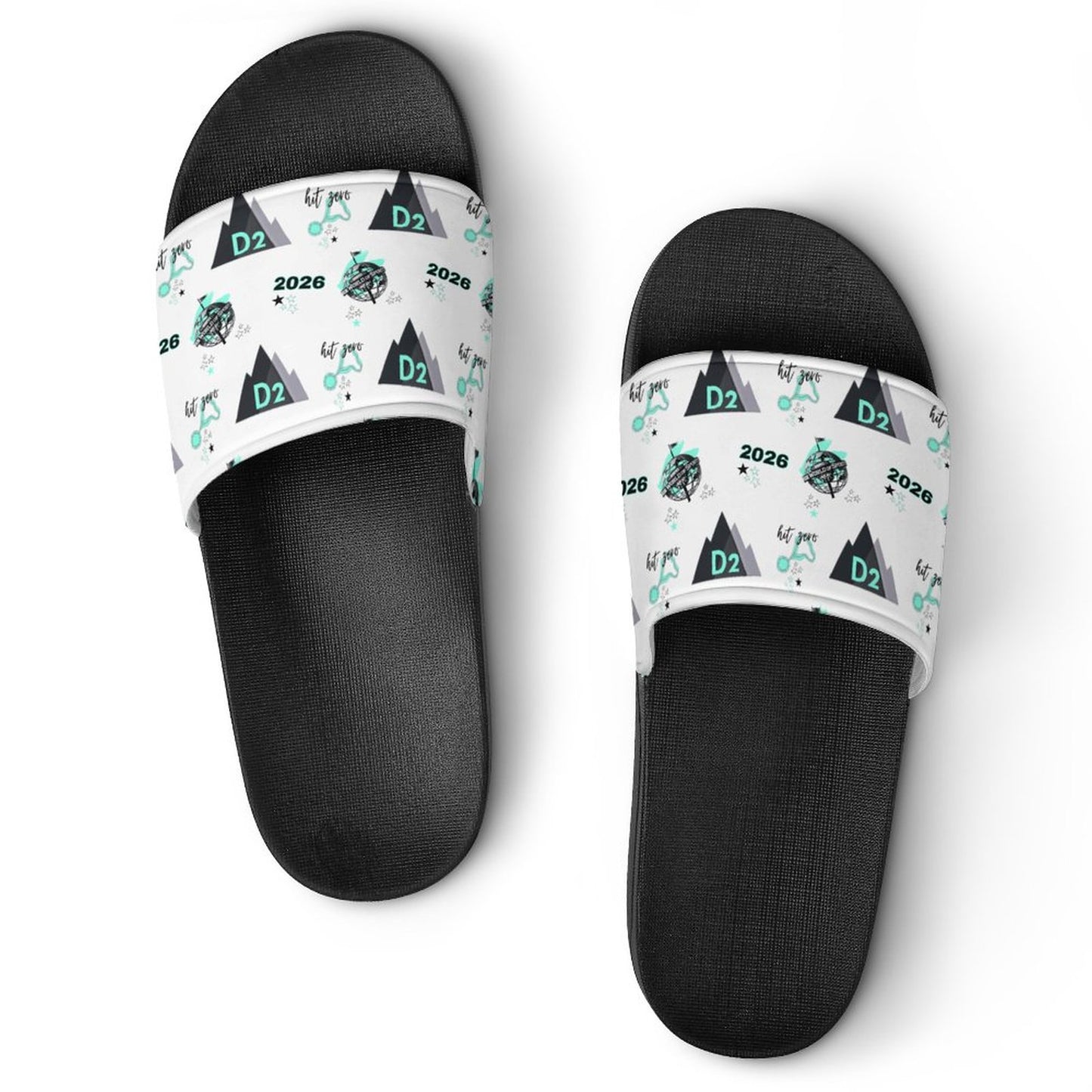 Hit Zero exclusive design Personalized Casual Unisex PVC Slippers