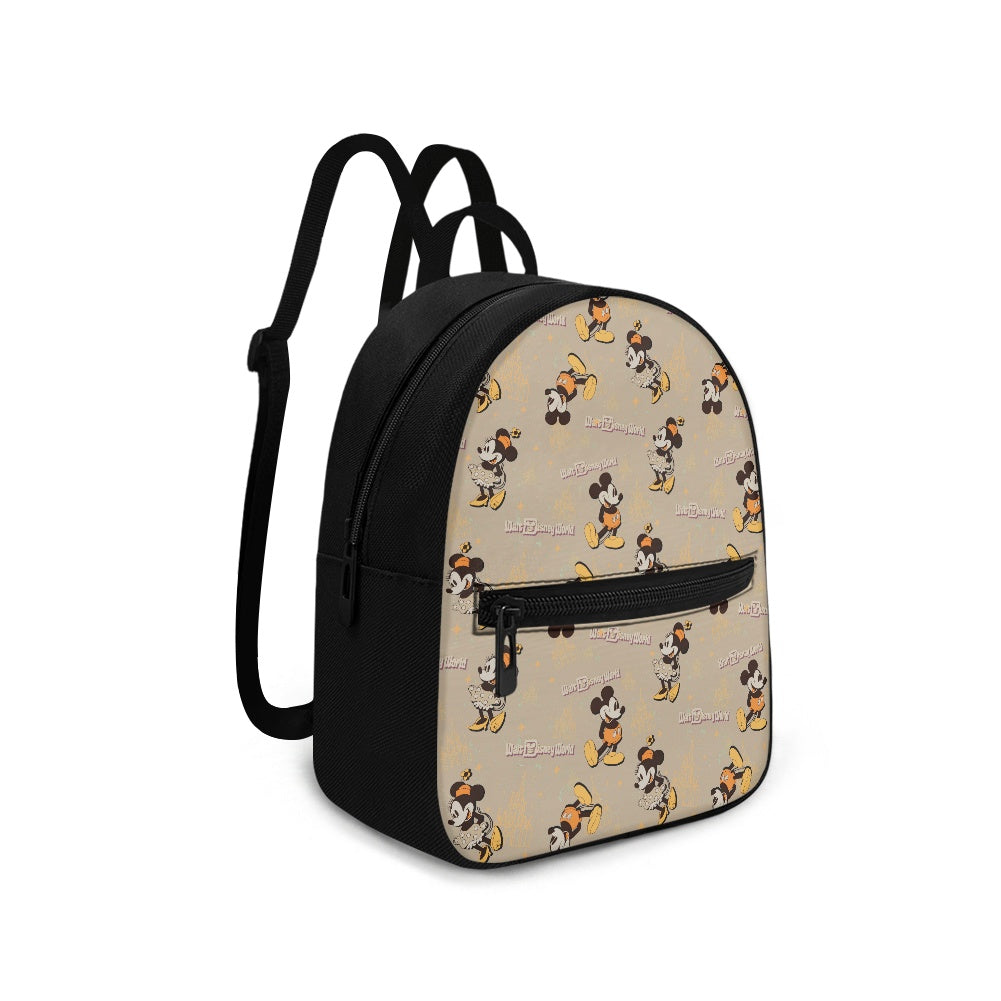 Brown Mouse Small Backpack