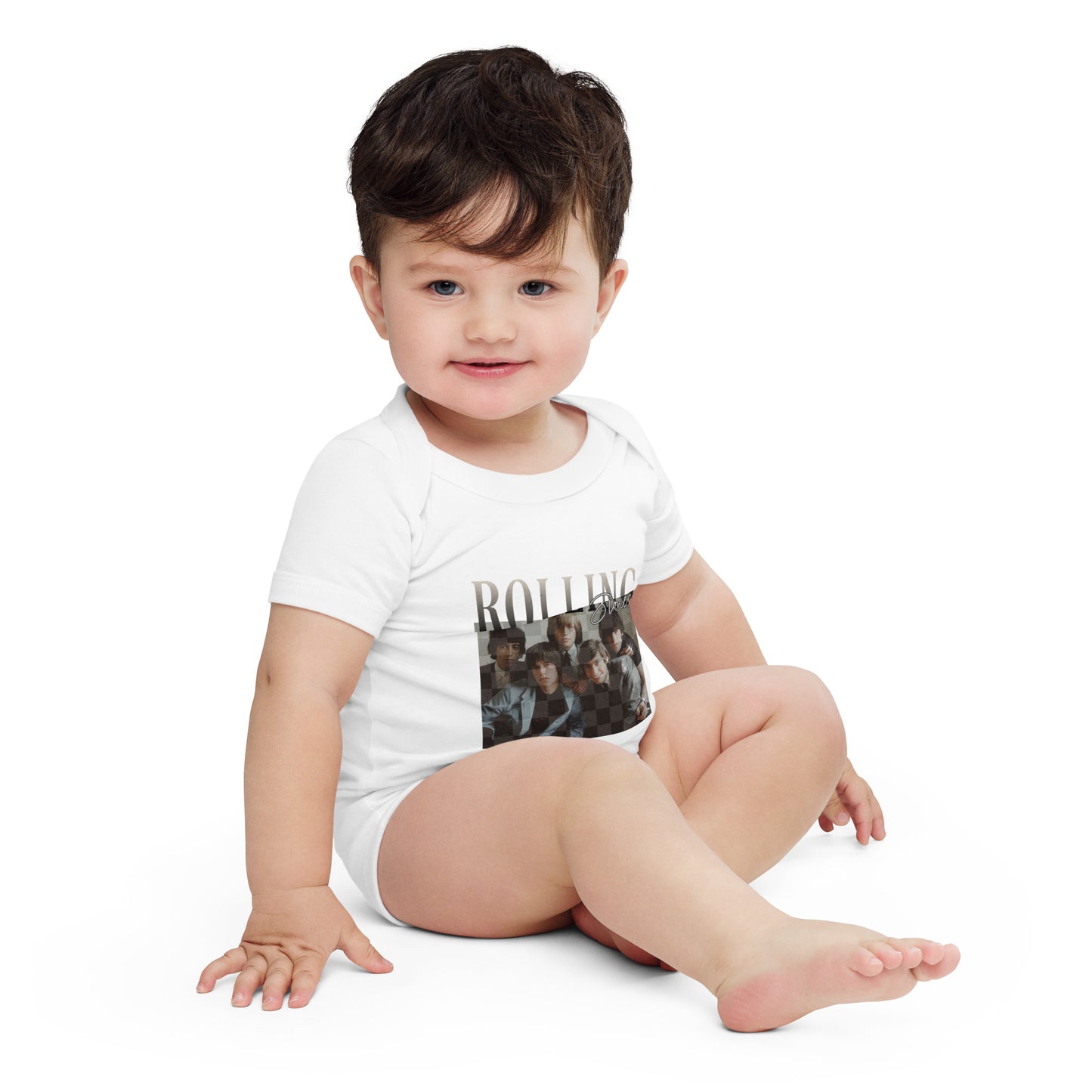The Stones Baby short sleeve one piece