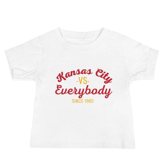 KC vs Everybody *SweetPea & Sage Collective Exclusive Design* Baby Jersey Short Sleeve Tee