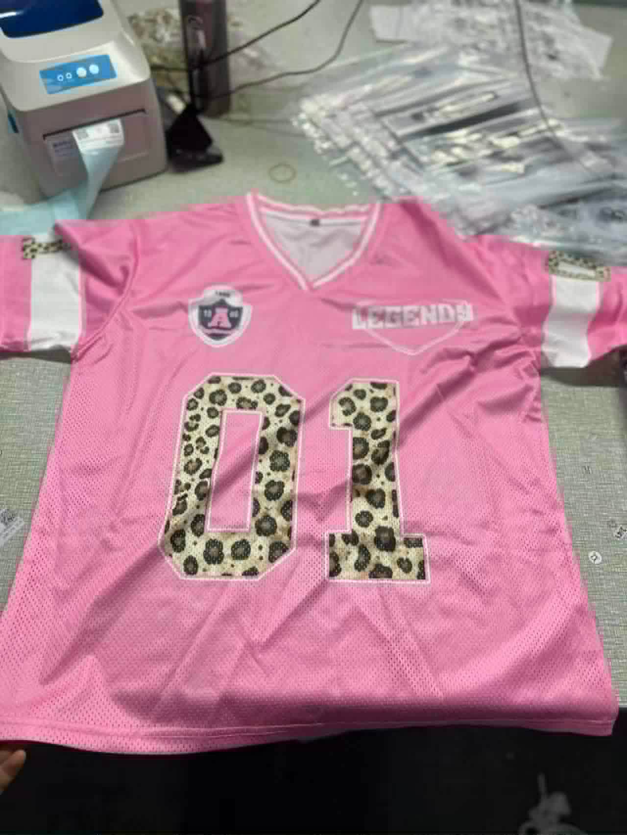 PREORDER: Custom Football Jersey (Front Text) 7.26.26