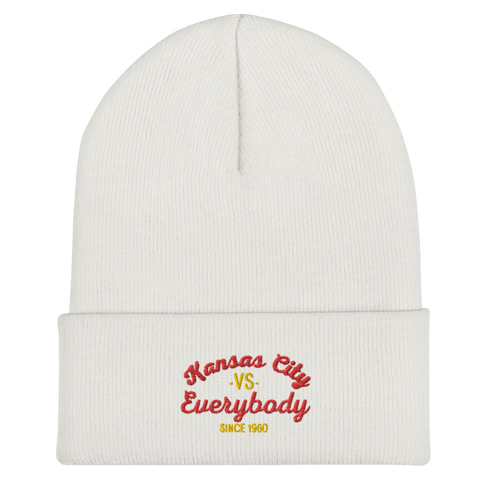 KC vs Everybody *SweetPea & Sage Exclusive Design*Cuffed Beanie
